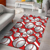 Pattern Print Softball Floor Mat-grizzshop