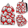 Pattern Print Softball Premium Backpack-grizzshop
