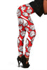 Pattern Print Softball Print Pattern Women Leggings-grizzshop