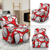 Pattern Print Softball Recliner Cover-grizzshop