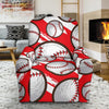 Pattern Print Softball Recliner Cover-grizzshop