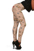 Pattern Print Steampunk Print Pattern Women Leggings-grizzshop