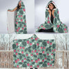 Pattern Print Strawberry Hooded Blanket-grizzshop