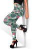 Pattern Print Strawberry Print Pattern Women Leggings-grizzshop