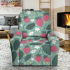 Pattern Print Strawberry Recliner Cover-grizzshop