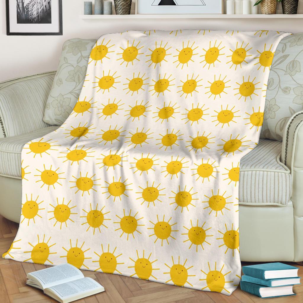 Pattern Print Sun Blanket-grizzshop