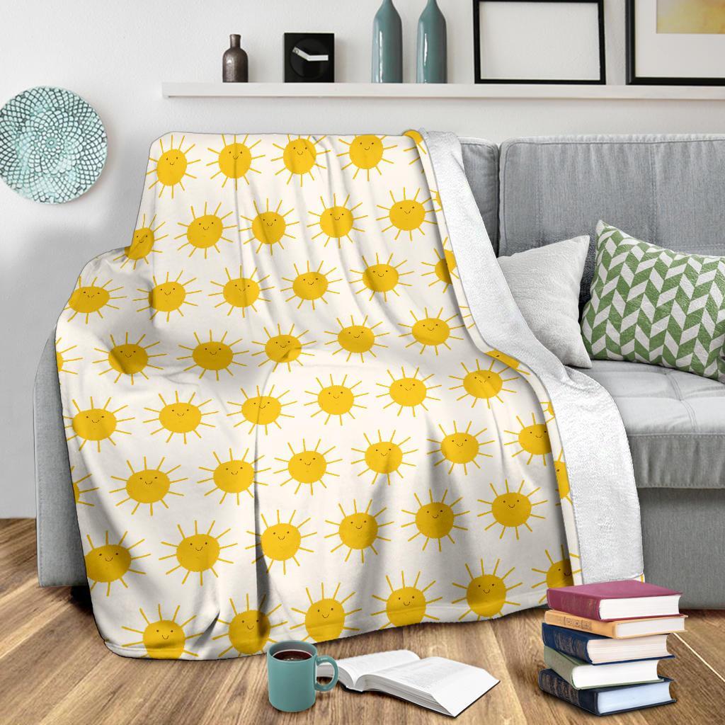 Pattern Print Sun Blanket-grizzshop