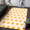 Pattern Print Sun Floor Mat-grizzshop