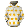 Pattern Print Sun Men Women Pullover Hoodie-grizzshop