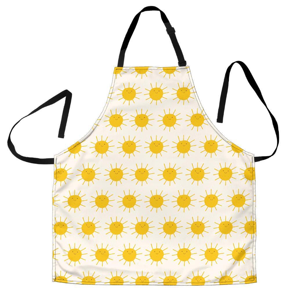 Pattern Print Sun Men's Apron-grizzshop