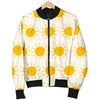 Pattern Print Sun Men's Bomber Jacket-grizzshop