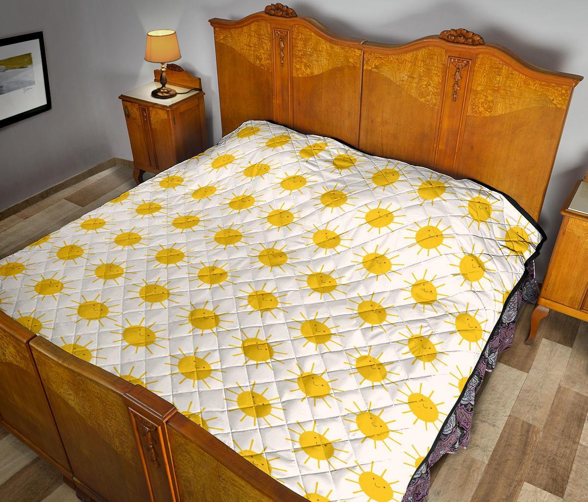 Pattern Print Sun Quilt-grizzshop