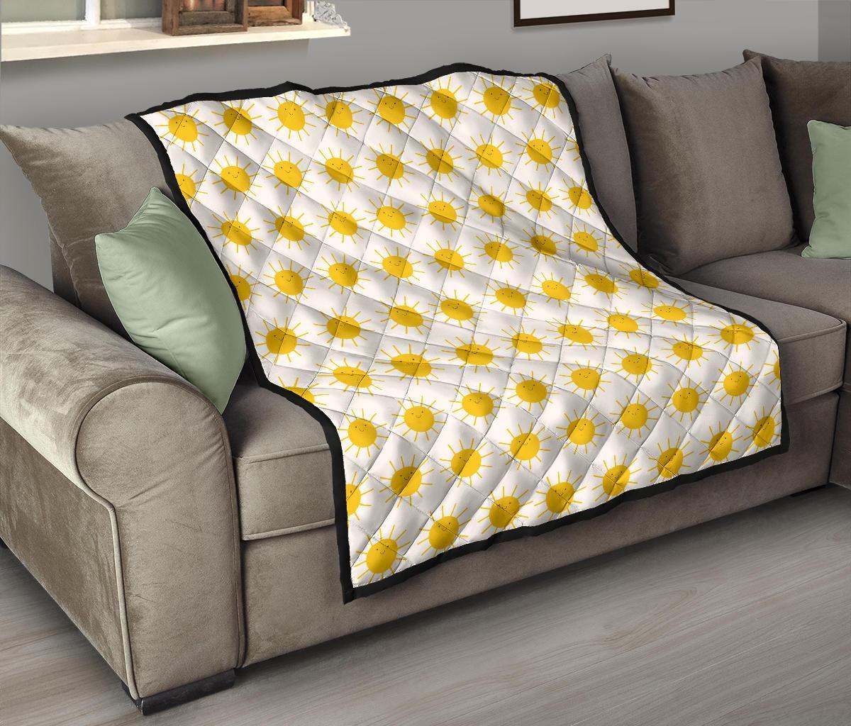 Pattern Print Sun Quilt-grizzshop