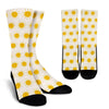 Pattern Print Sun Unisex Crew Socks-grizzshop