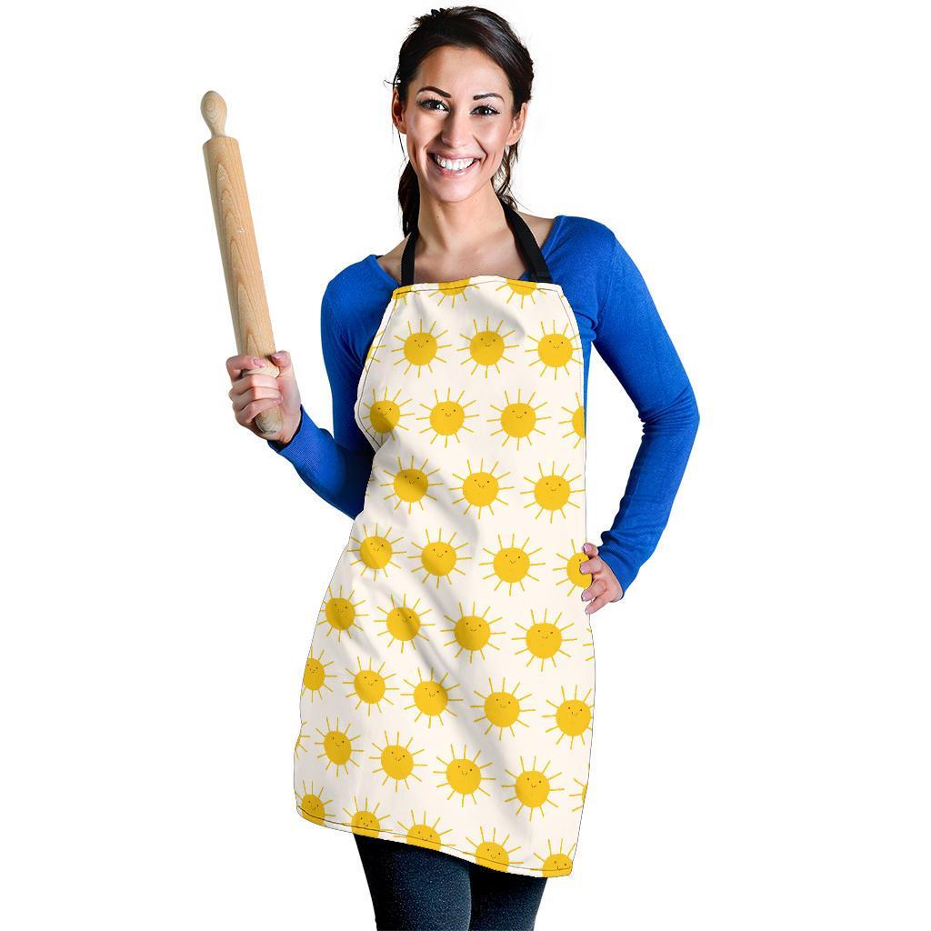 Pattern Print Sun Women's Apron-grizzshop