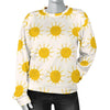 Pattern Print Sun Women's Sweatshirt-grizzshop