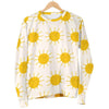 Pattern Print Sun Women's Sweatshirt-grizzshop