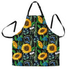 Pattern Print Sunflower Cartoon Men's Apron-grizzshop