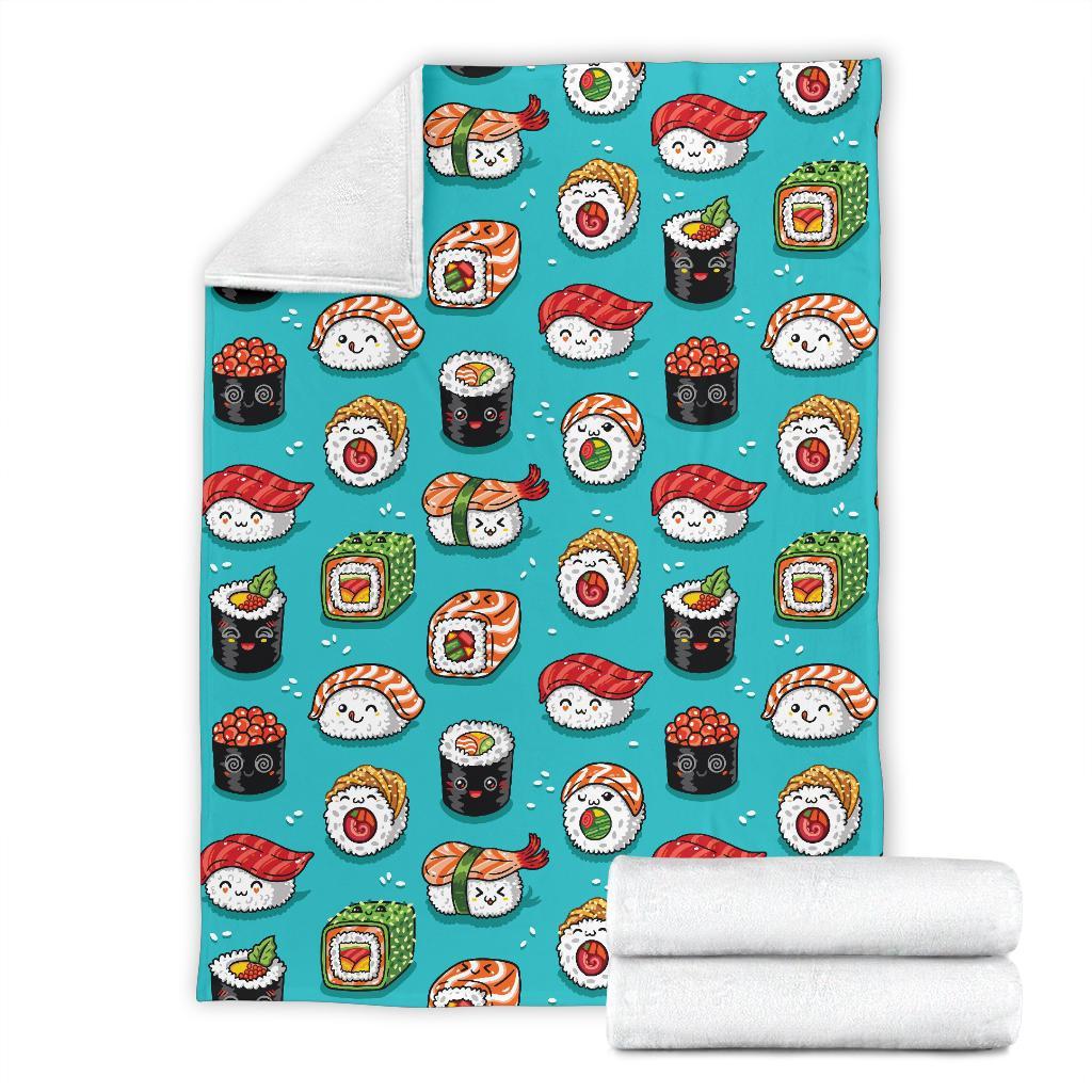 Pattern Print Sushi Blanket-grizzshop