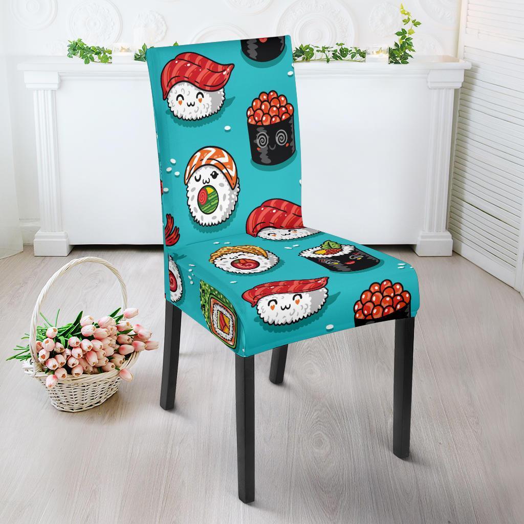 Pattern Print Sushi Chair Cover-grizzshop