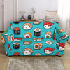 Pattern Print Sushi Loveseat Cover-grizzshop