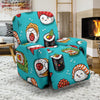 Pattern Print Sushi Recliner Cover-grizzshop