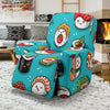 Pattern Print Sushi Recliner Cover-grizzshop