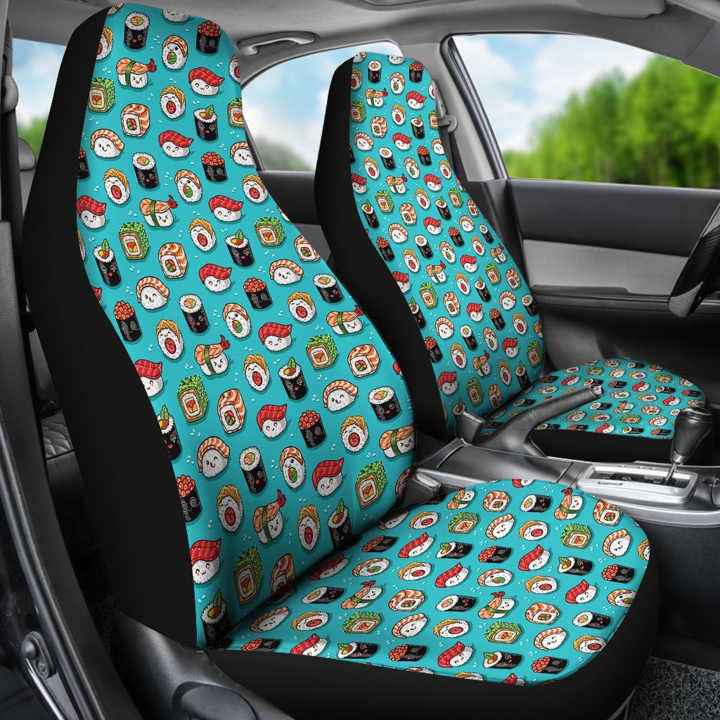 Pattern Print Sushi Universal Fit Car Seat Cover-grizzshop