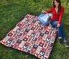 Pattern Print Swedish Quilt-grizzshop