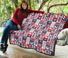 Pattern Print Swedish Quilt-grizzshop