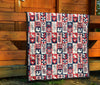 Pattern Print Swedish Quilt-grizzshop