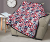 Pattern Print Swedish Quilt-grizzshop