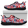 Pattern Print Swedish Sneaker Shoes For Men Women-grizzshop