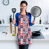 Pattern Print Swedish Women's Apron-grizzshop