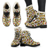 Pattern Print Taco Comfy Winter Boots-grizzshop