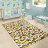 Pattern Print Taco Floor Mat-grizzshop