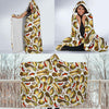 Pattern Print Taco Hooded Blanket-grizzshop