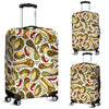 Pattern Print Taco Luggage Cover Protector-grizzshop