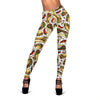 Pattern Print Taco Print Pattern Women Leggings-grizzshop