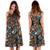 Pattern Print Teacher Dress-grizzshop