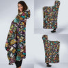 Pattern Print Teacher Hooded Blanket-grizzshop