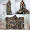 Pattern Print Teacher Hooded Blanket-grizzshop