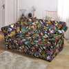 Pattern Print Teacher Loveseat Cover-grizzshop