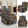 Pattern Print Teacher Recliner Cover-grizzshop