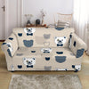 Pattern Print Teddy Bear Loveseat Cover-grizzshop