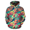 Pattern Print Tennis Men Women Pullover Hoodie-grizzshop