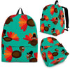 Pattern Print Thankgiving Turkey Backpack-grizzshop