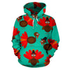 Pattern Print Thankgiving Turkey Men Women Pullover Hoodie-grizzshop