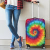 Pattern Print Tie Dye Luggage Cover Protector-grizzshop