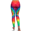 Pattern Print Tie Dye Pattern Women Leggings-grizzshop